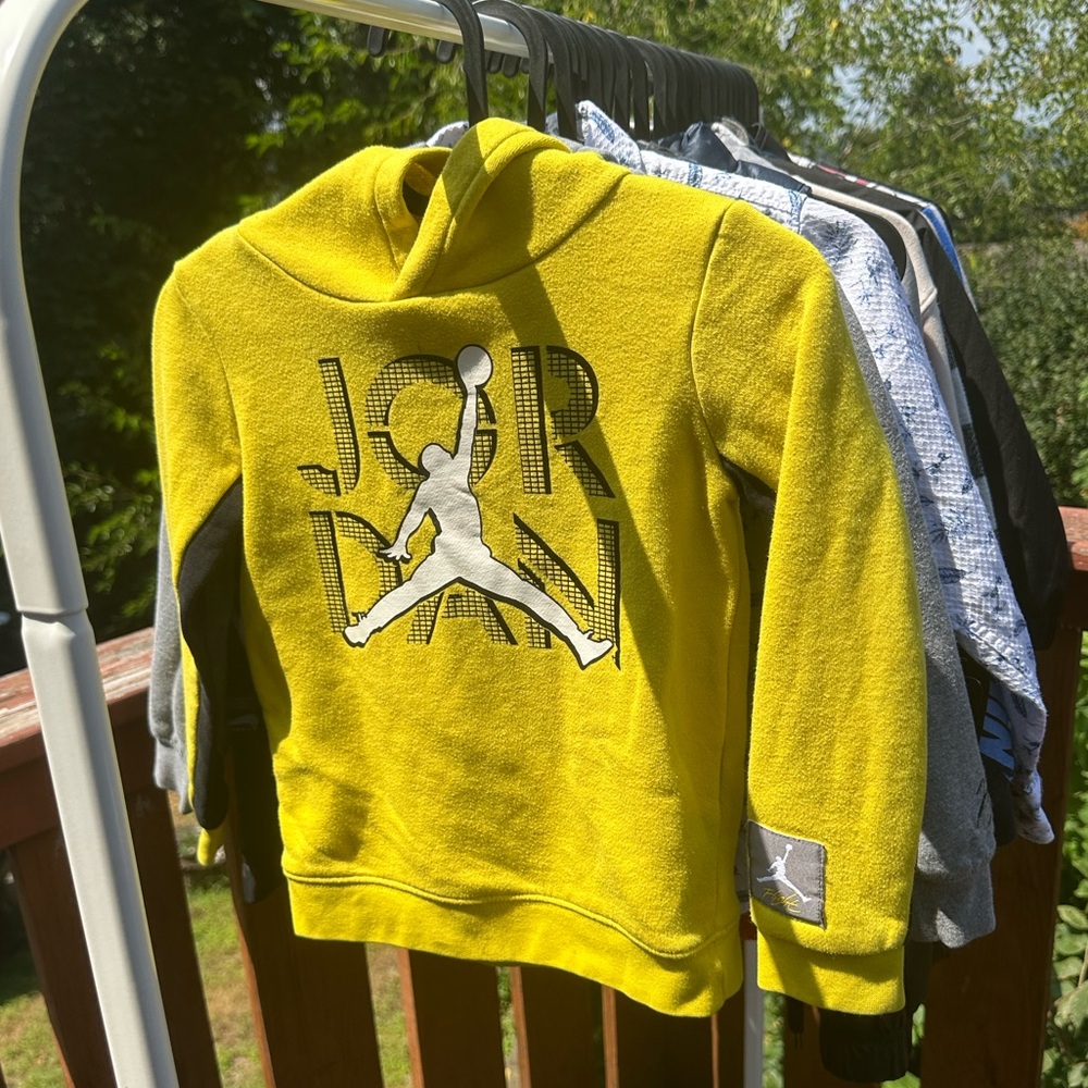 Jordan Kids Hoodie in Vibrant Yellow Playground Hoodie!!!!